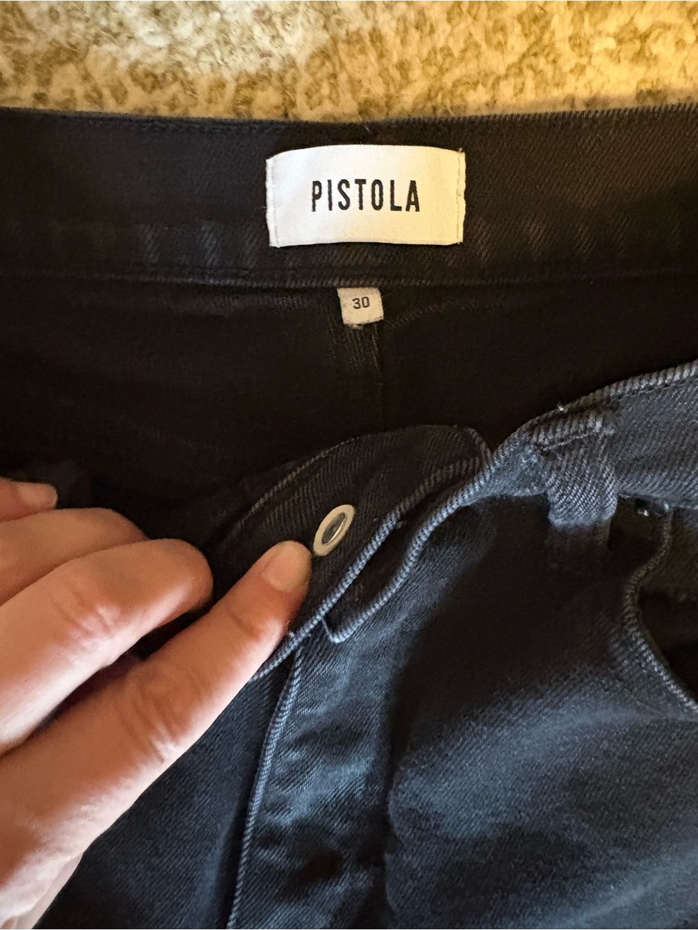 Pistola Black High-Rise Jeans